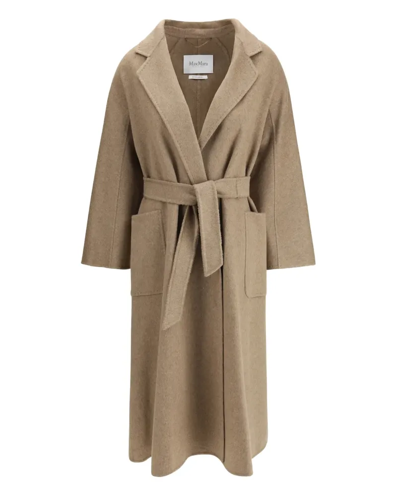 Max Mara Ludmilla belted coat - Nude Nude