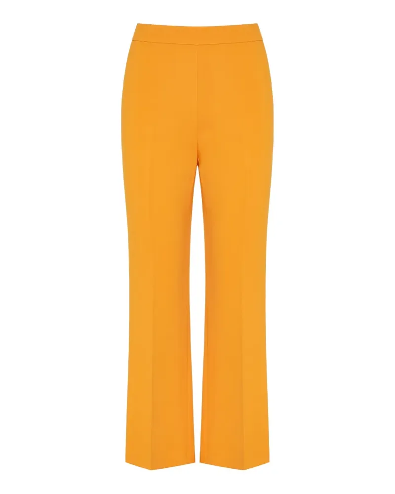 Etro pressed-crease tailored trousers - Orange Orange