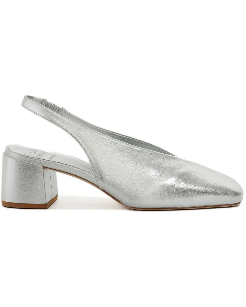 Sarah Chofakian Scarpin Studio Pumps 45mm - Silber Silber