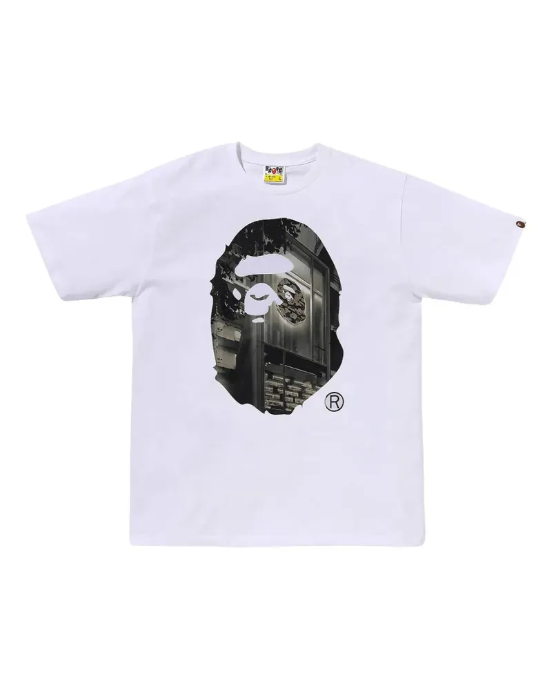 BAPE Ape Head T-Shirt - Weiß Weiß