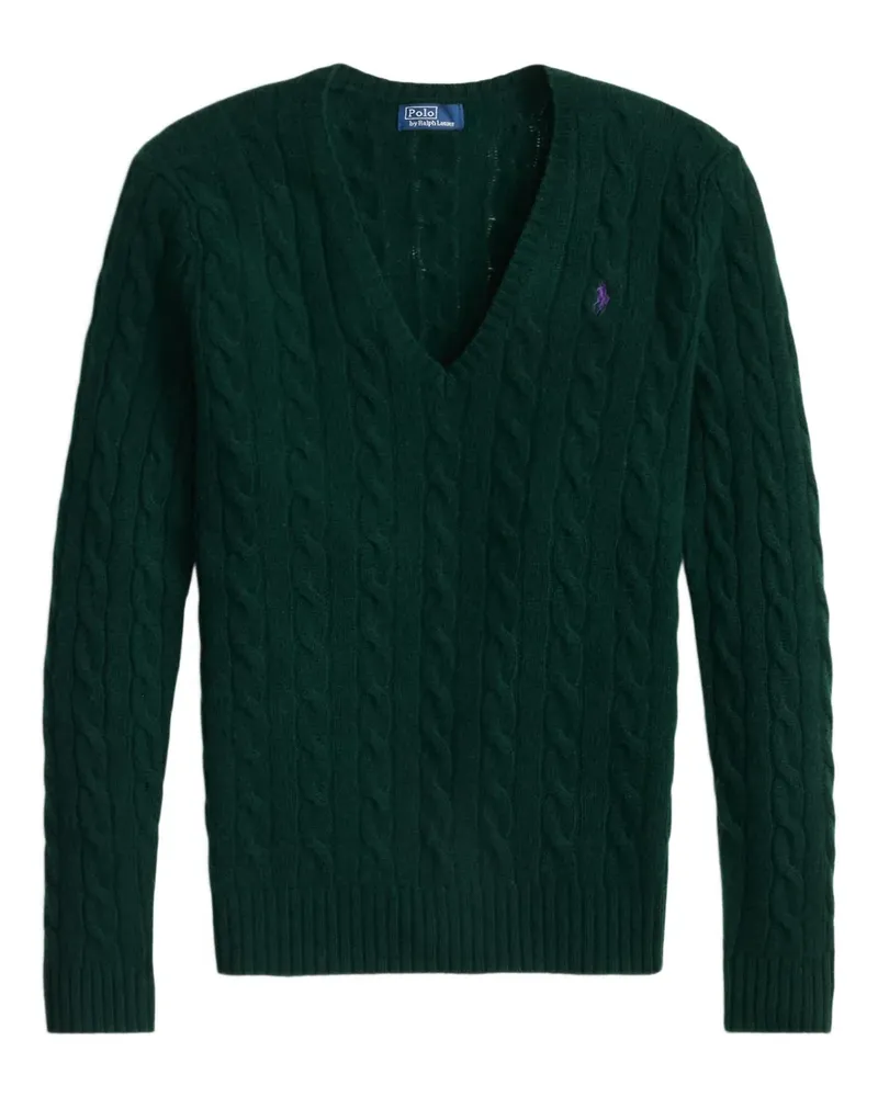 Ralph Lauren Pullover mit Zopfmuster - Grün Grün