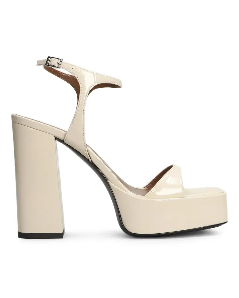 Giuseppe Zanotti Pat Platform 115 sandals - Nude Nude
