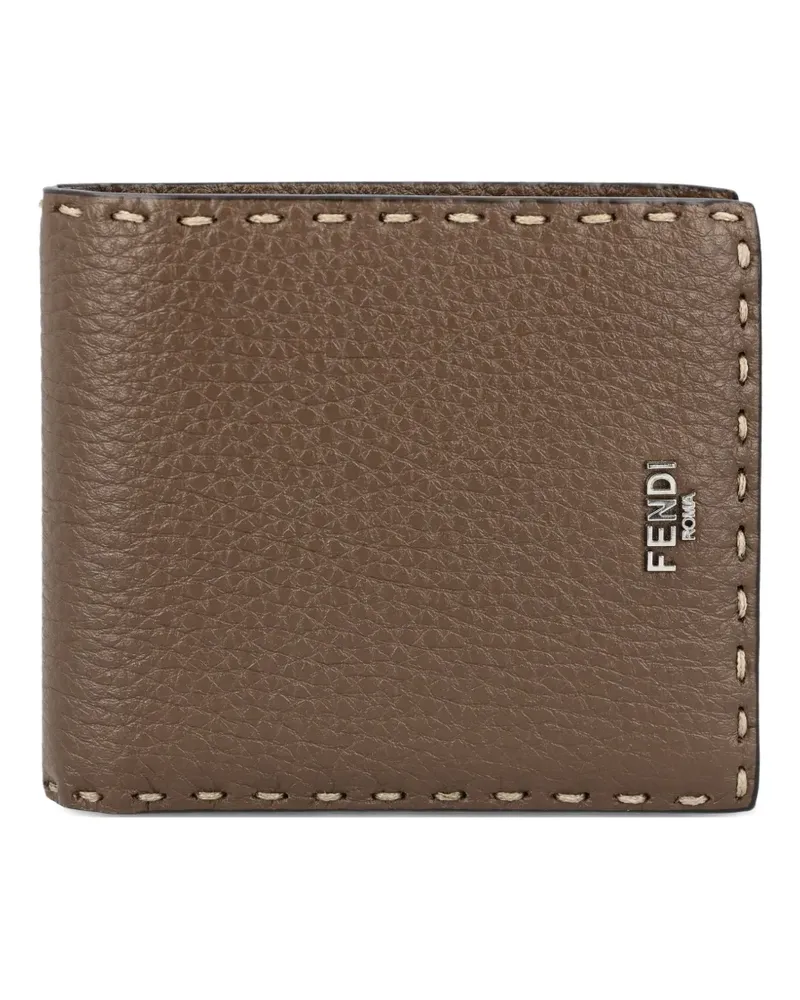 Fendi Selleria Portemonnaie - Nude Nude