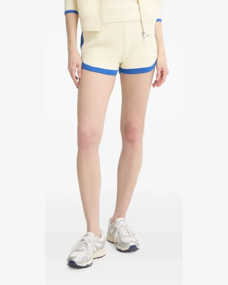 P.E. NATION Odyssey mini shorts - Nude Nude