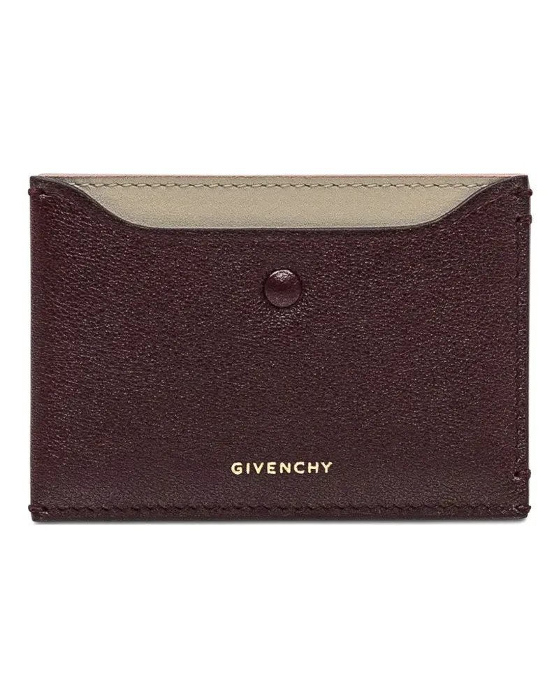 Givenchy Geknöpftes Kartenetui - Rot Rot