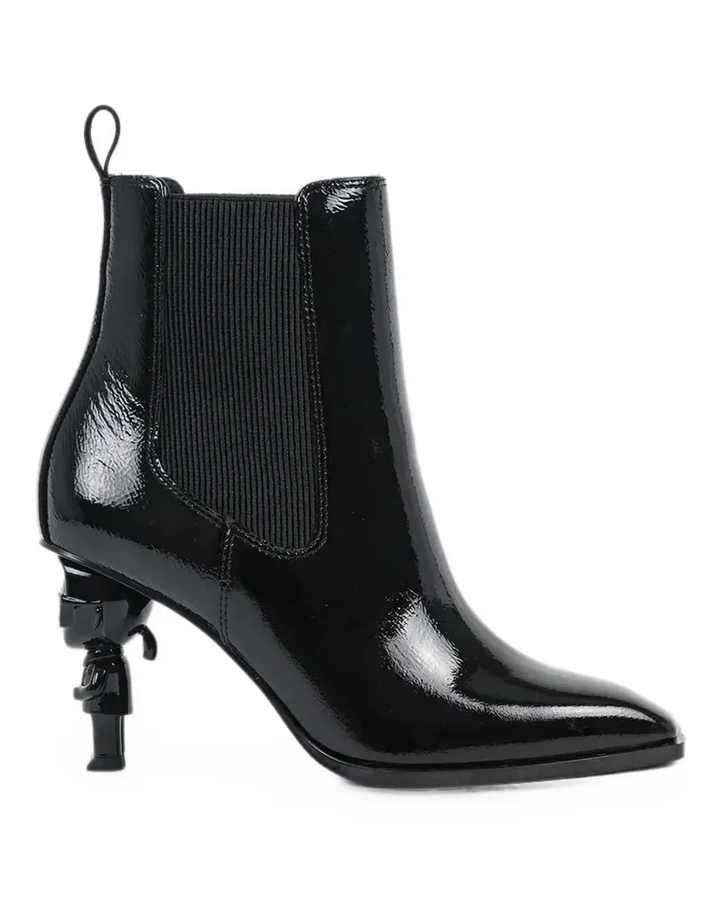 Karl Lagerfeld heeled ankle boots - Schwarz Schwarz
