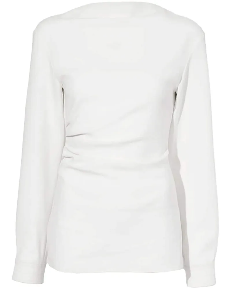 Proenza Schouler Alexis Bluse - Weiß Weiß