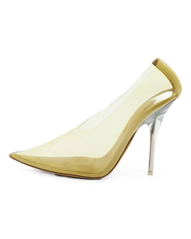 adidas pointed-toe heeled pumps - Nude Nude