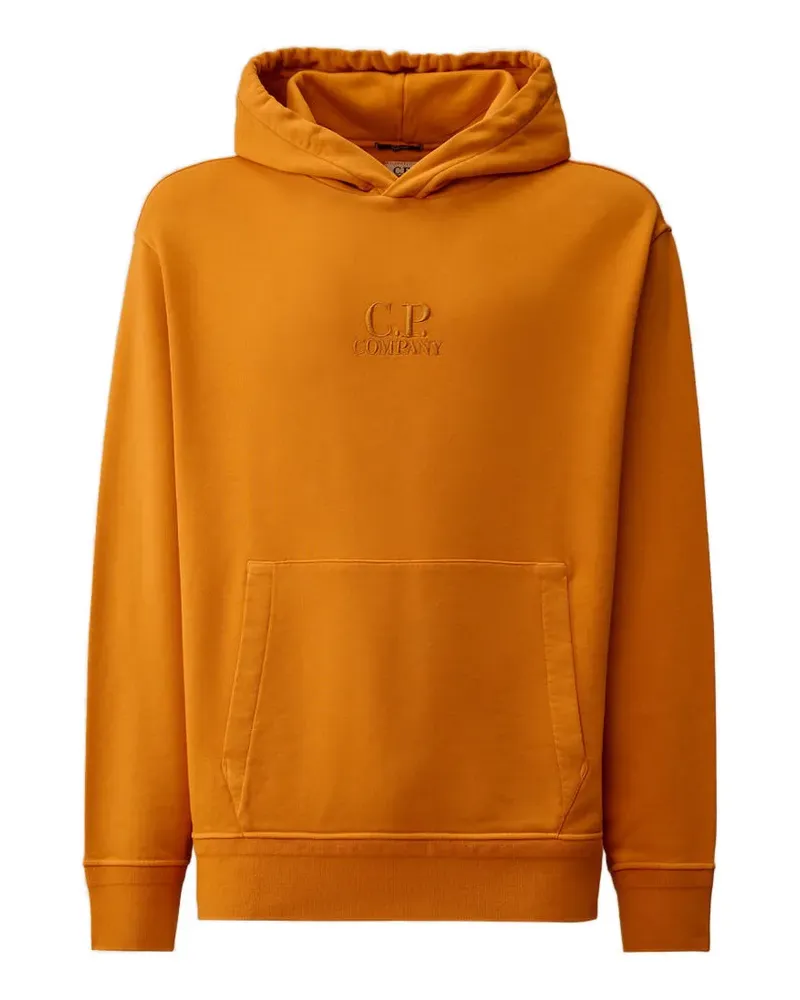 C.P. Company Hoodie mit Logo - Orange Orange