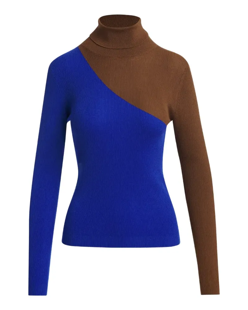 Essentiel Gerippter Pullover - Blau Blau