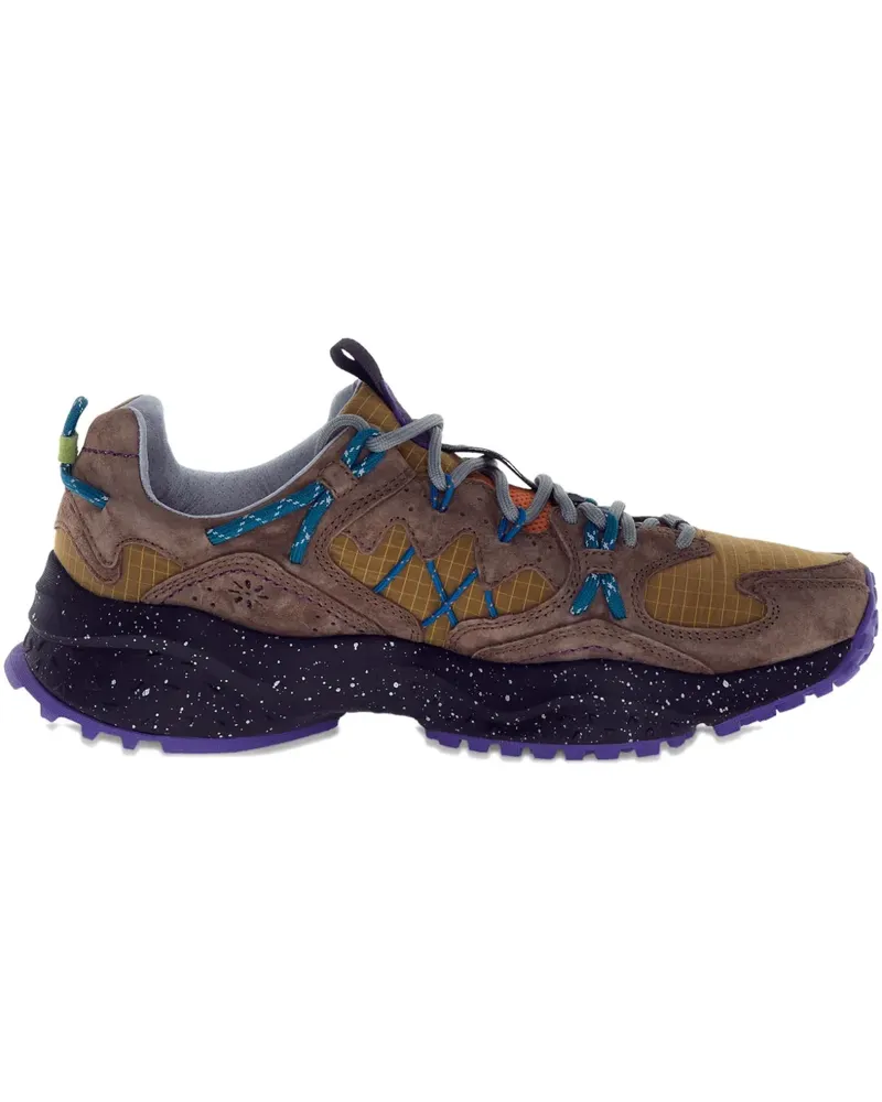 Flower MOUNTAIN Yamabushi Sneakers mit Einsätzen - Braun Braun