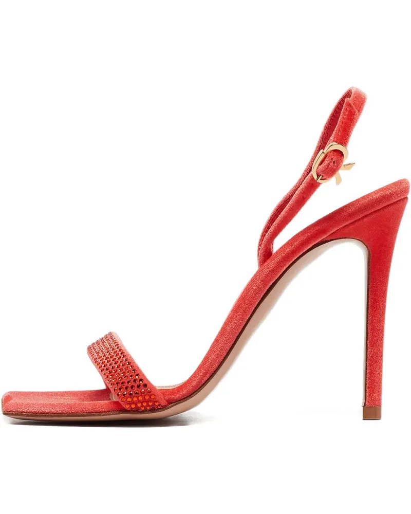Gianvito Rossi Britney Sandalen mit Absatz 110mm - Orange Orange