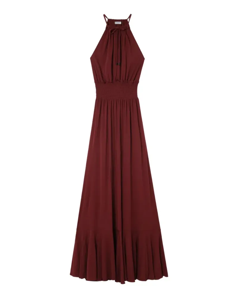 Burberry Jerseykleid aus Viskose - Rot Rot