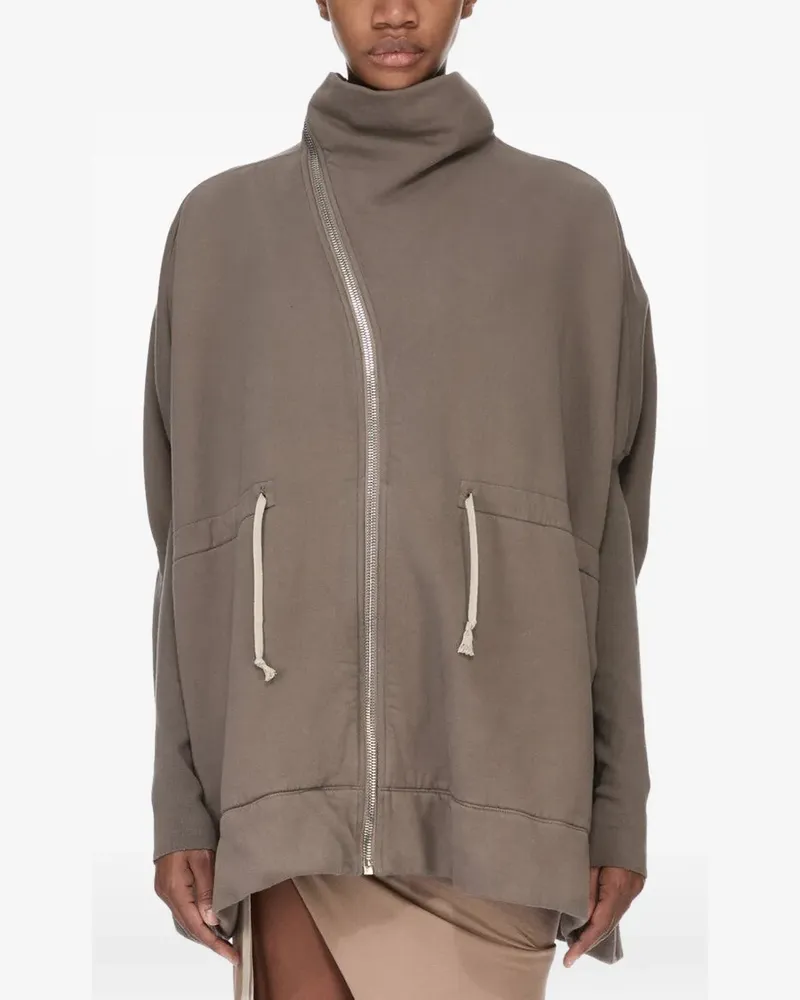 DRKSHDW by Rick Owens Pullover mit Reißverschluss - Grau Grau