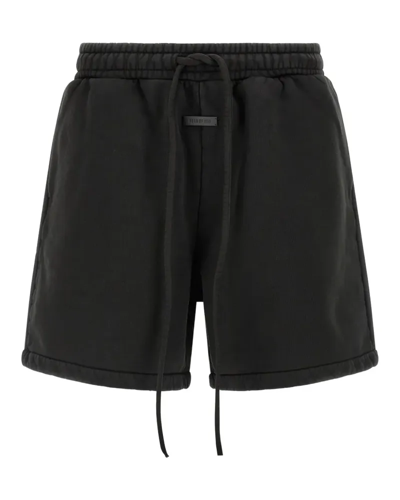 Fear of God Vacation logo-patch shorts - Schwarz Schwarz