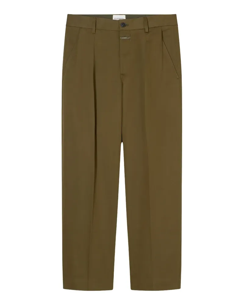 Closed Ruthy pleated trousers - Grün Grün
