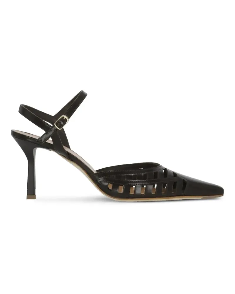 Julie Dee cut-out pointed-toe pumps - Braun Braun