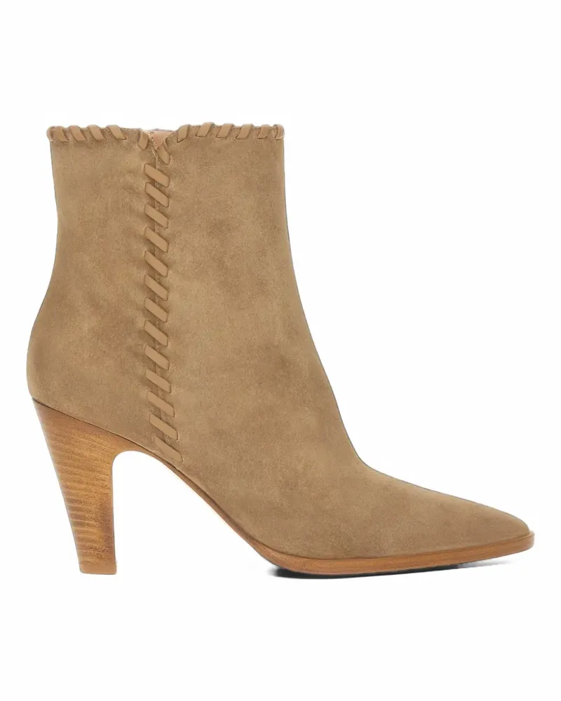 Gianvito Rossi Zaira booties - Nude Nude