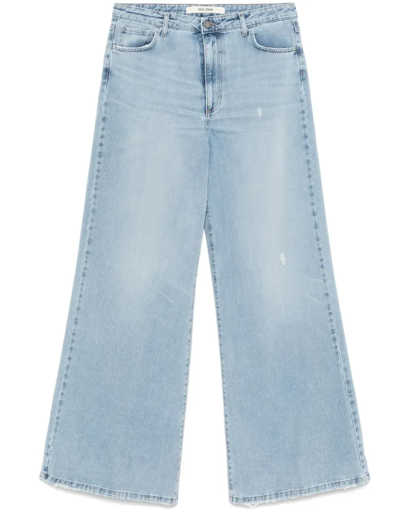 ..,merci Jeans mit weitem Bein - Blau Blau