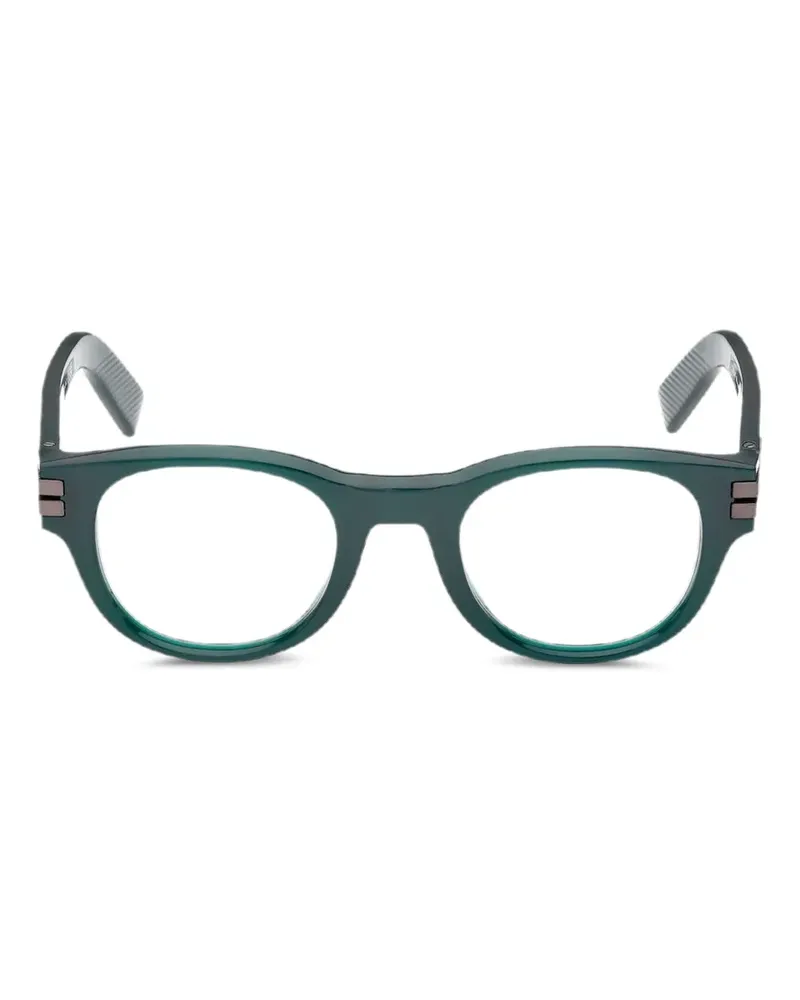Ermenegildo Zegna Brille mit rundem Gestell - Grün Grün