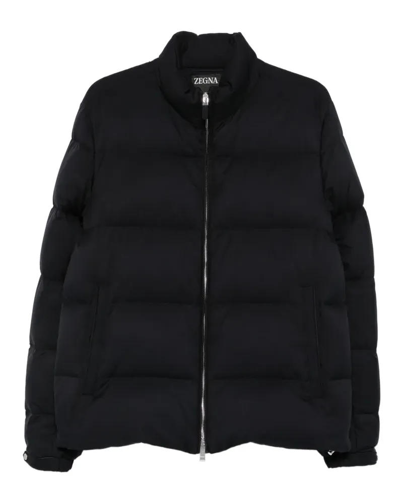 Ermenegildo Zegna Gesteppte Jacke - Schwarz Schwarz