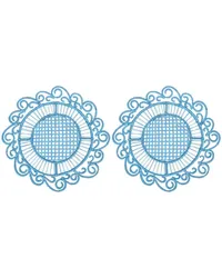 THEMIS Z Athenee Peacock Tischset (2er-Set Blau