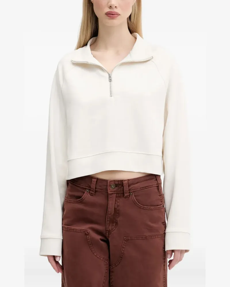 HUGO BOSS Sweatshirt aus Jersey - Weiß Weiß