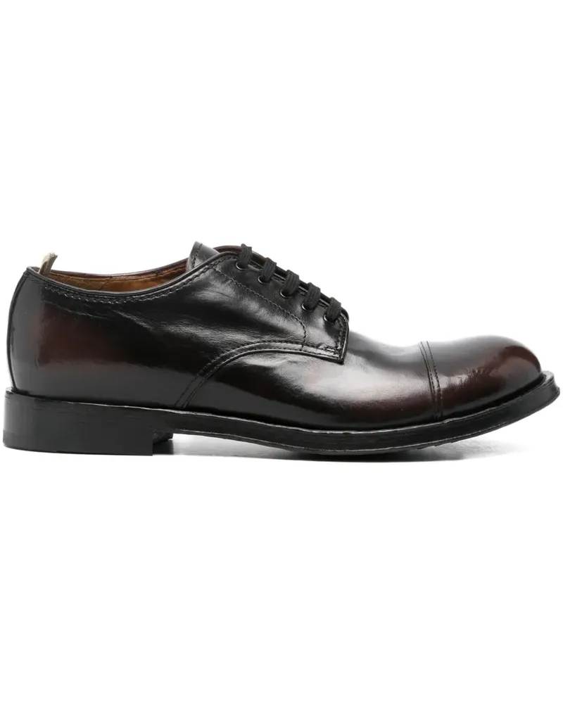 Officine Creative Italia leather derby shoes - Braun Braun