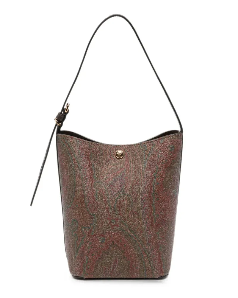Etro paisley-print bucket bag - Braun Braun