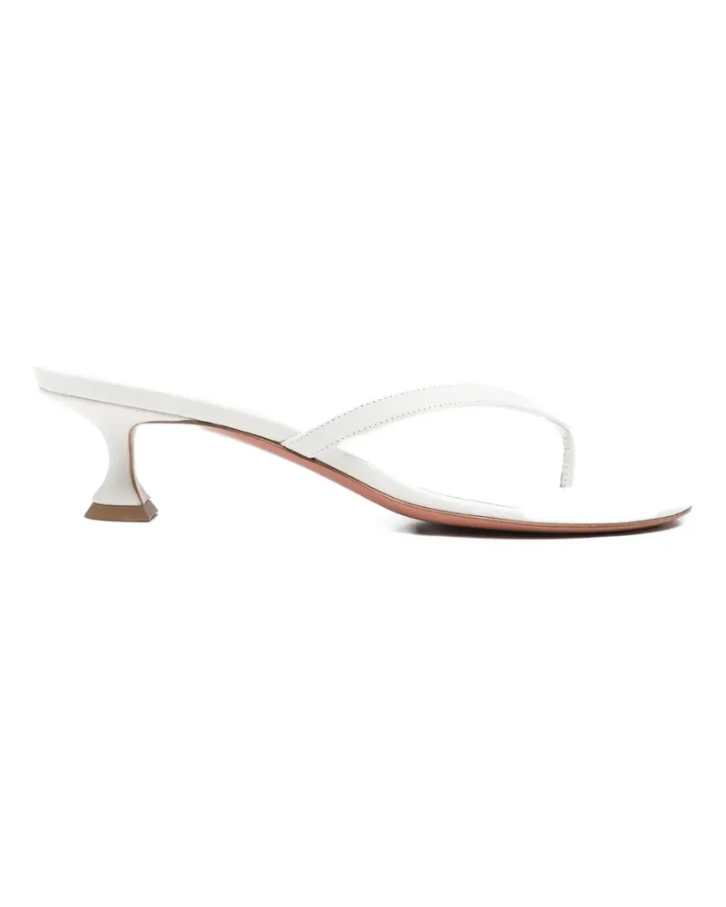 Amina Muaddi Juliette thong sandals - Weiß Weiß