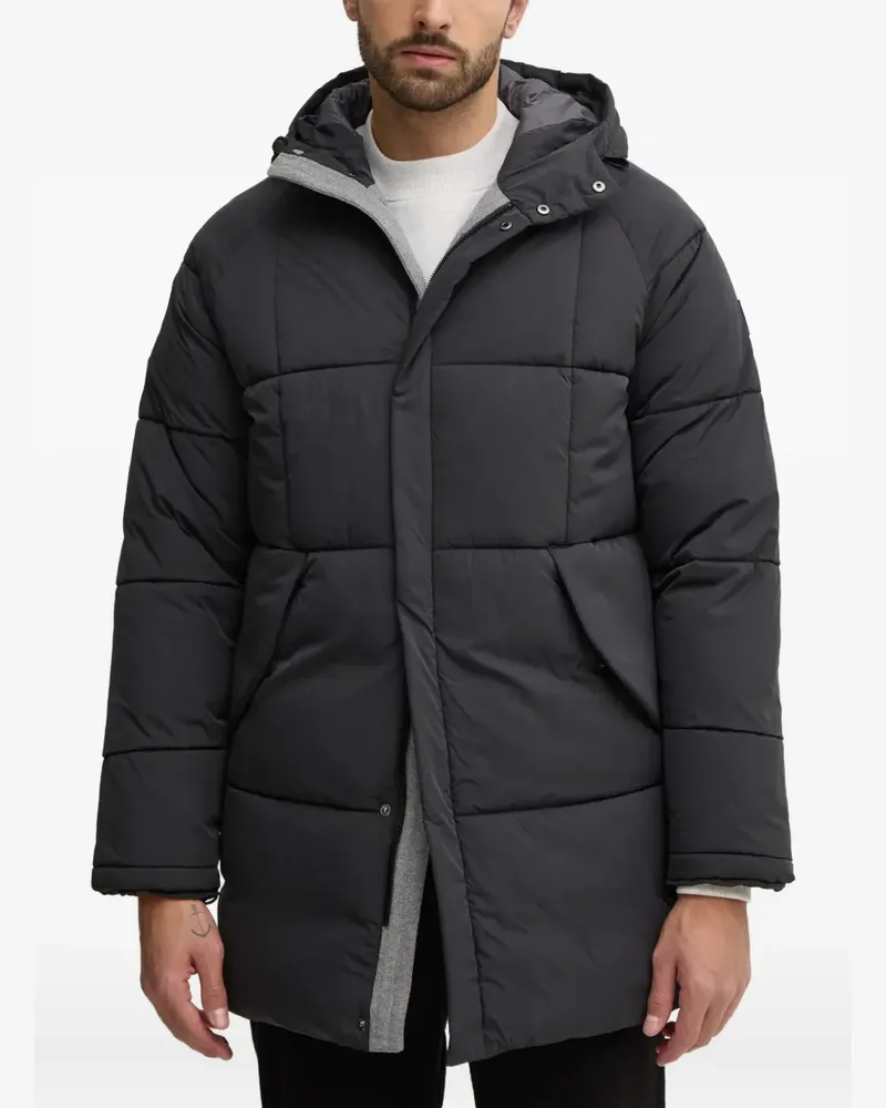 Liu Jo hooded quilted coat - Schwarz Schwarz