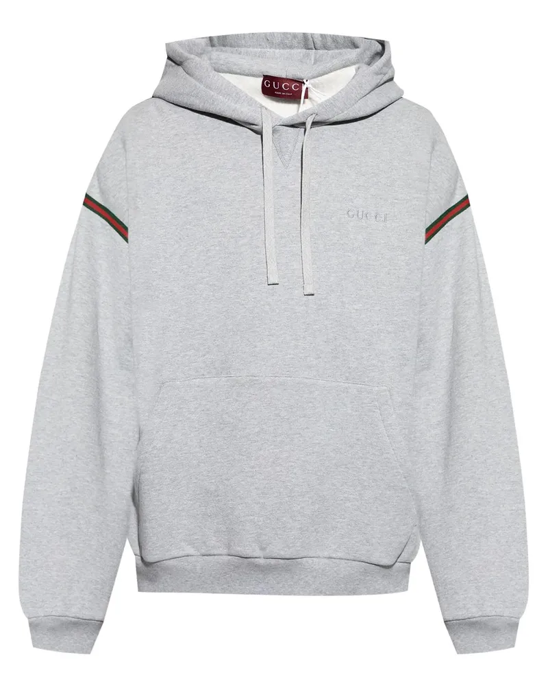 Gucci Hoodie aus Jersey - Grau Grau