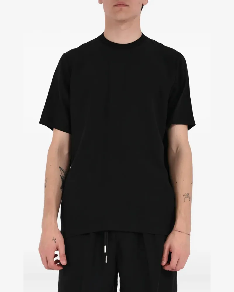 Yes London Klassisches T-Shirt - Schwarz Schwarz