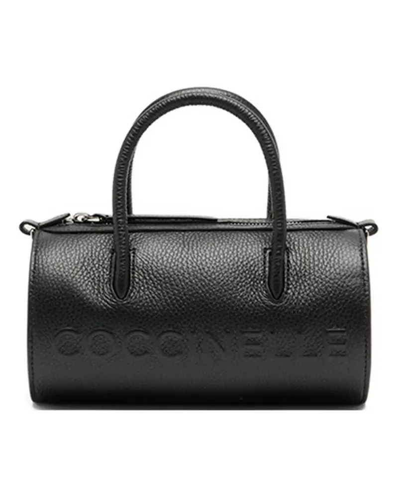 Coccinelle Mittelgroße Myrtha Reisetasche mit Logo-Prägung - Schwarz Schwarz