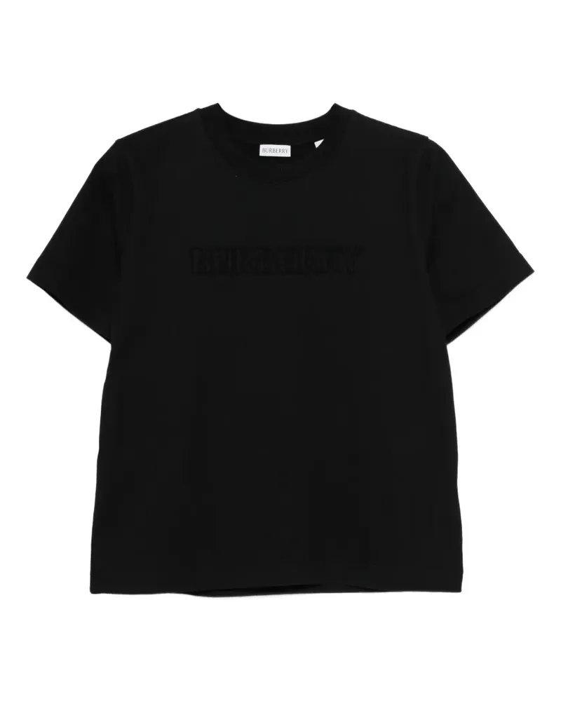 Burberry logo T-shirt - Schwarz Schwarz