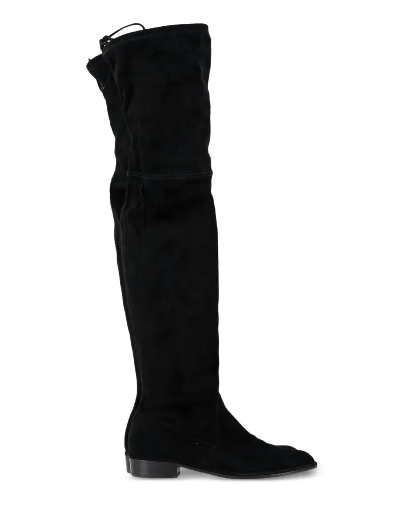 Stuart Weitzman Lowland Overknee-Stiefel - Schwarz Schwarz