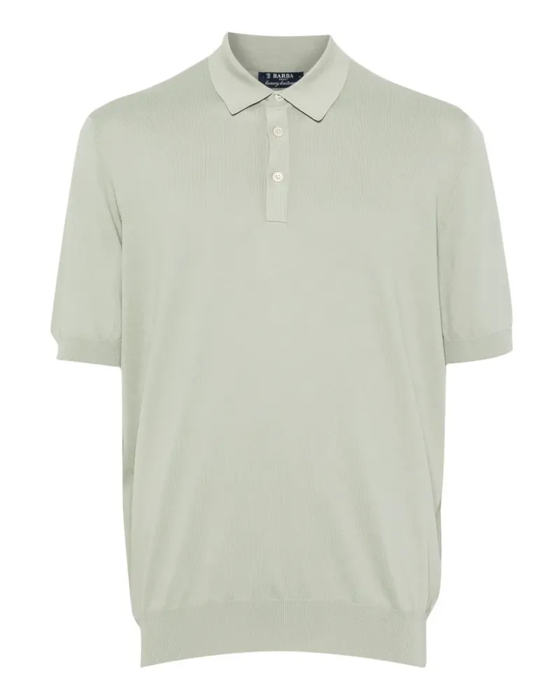 BARBA short-sleeve polo shirt - Grün Grün