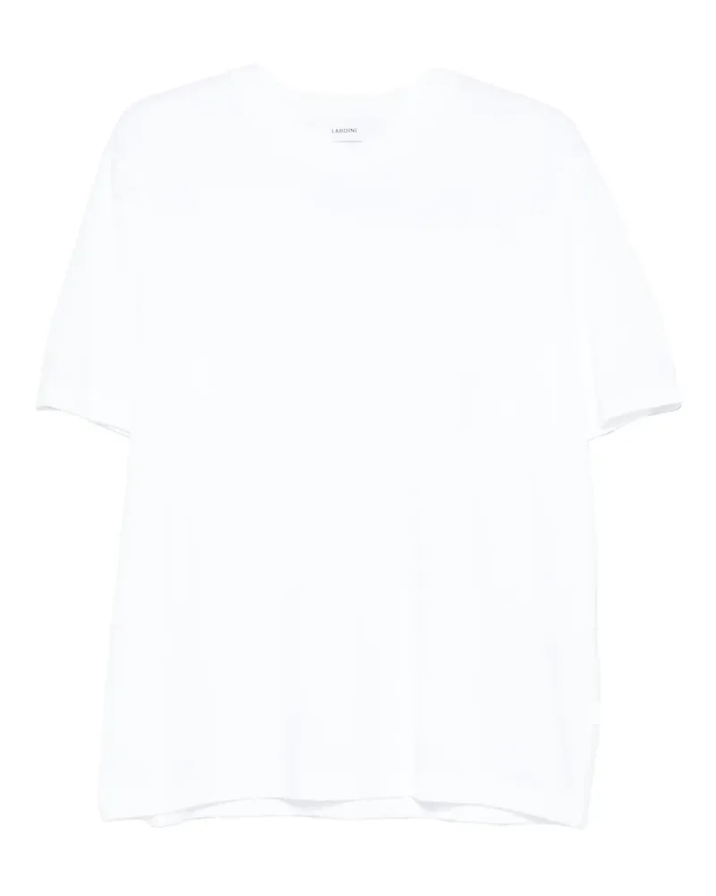 LARDINI T-Shirt mit kurzen Ärmeln - Weiß Weiß