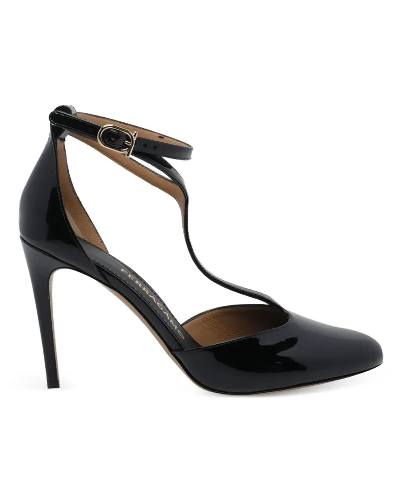 Ferragamo Tildea Pumps aus Lack - Schwarz Schwarz