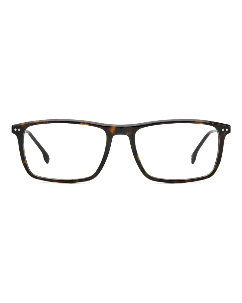 Carrera Eckige Brille in Schildpattoptik - Braun Braun
