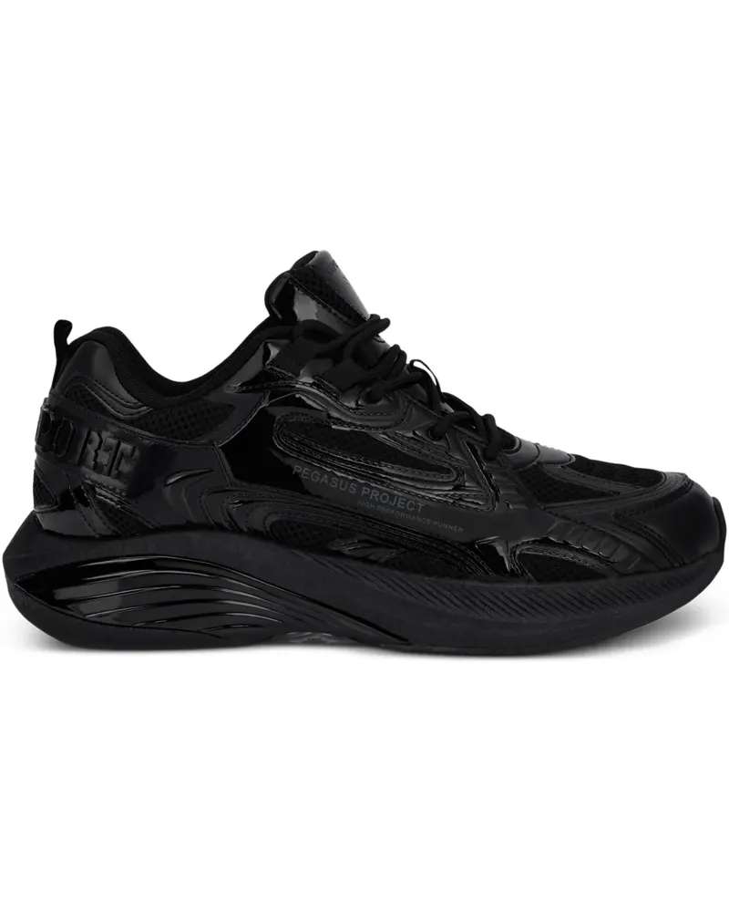 Philipp Plein Pegasus // Gen.X.05 Sneakers - Schwarz Schwarz