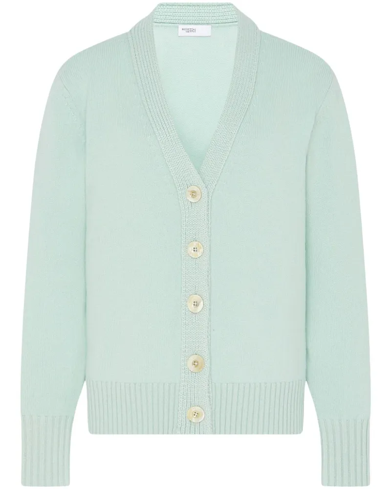 Rosetta Getty Cardigan mit V-Ausschnitt - Grün Grün