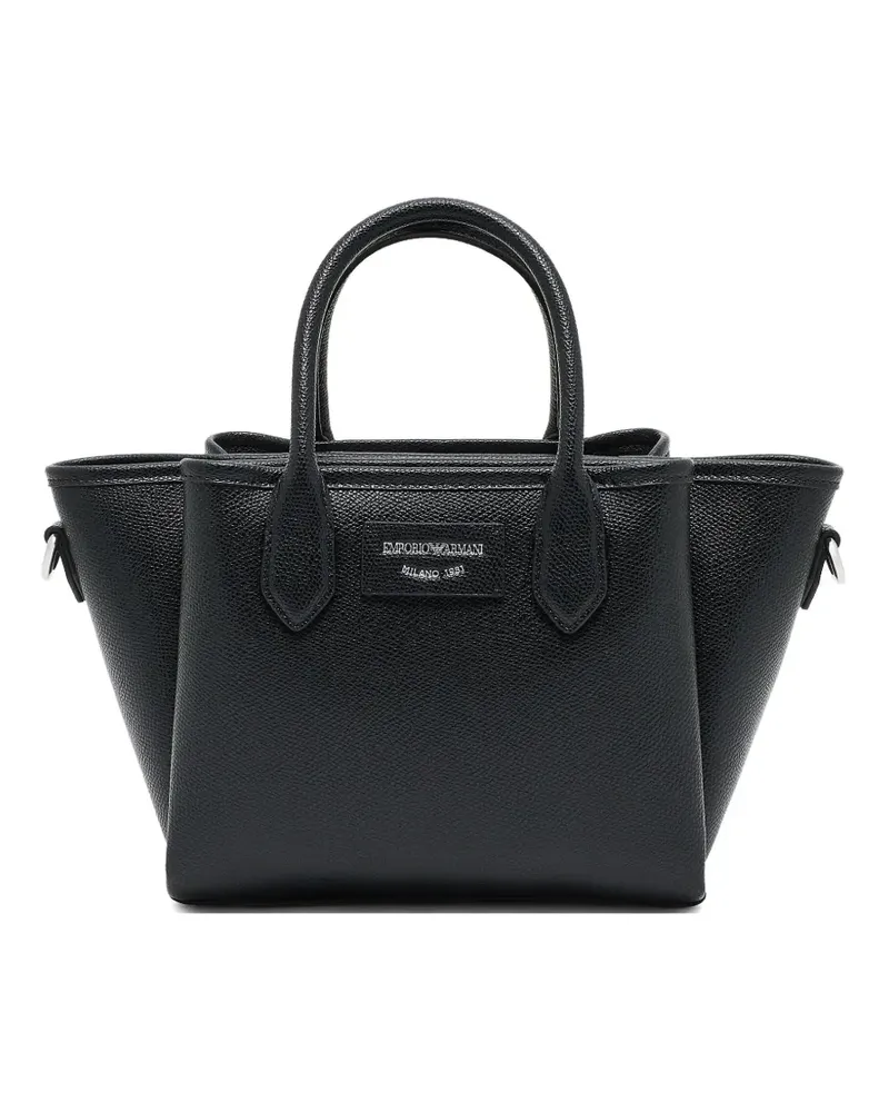 Emporio Armani Klassische Tote Bag - Schwarz Schwarz