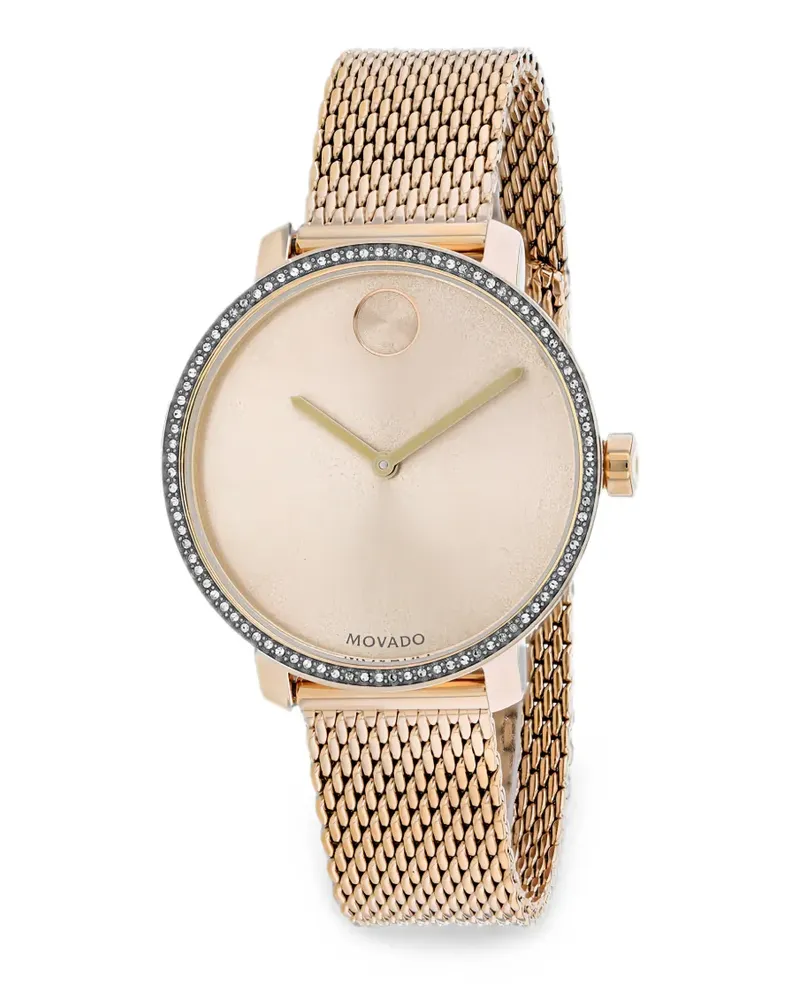 Movado Bold crystal-embellished 34mm watch - Rosa Rosa