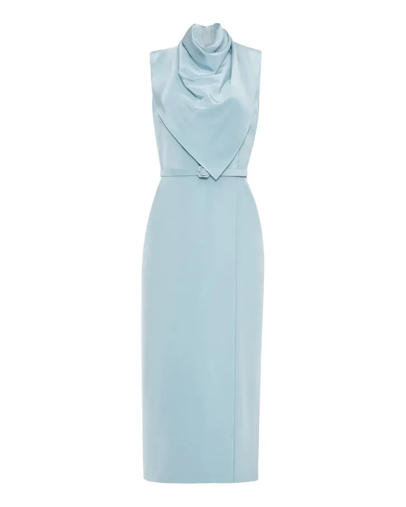 Adam Lippes Bandera belted midi dress - Blau Blau