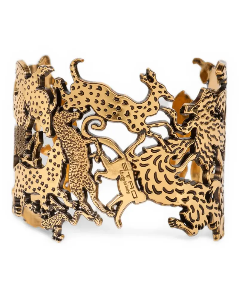 Etro Armspange mit Tieren - Gold Gold