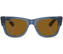 Mega Wayfarer Bio-Based Sonnenbrille - Blau