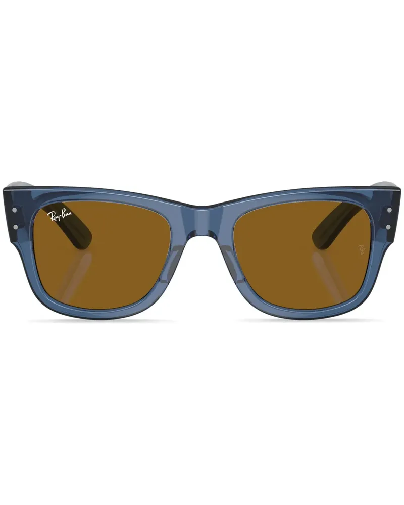 Ray Ban Mega Wayfarer Bio-Based Sonnenbrille - Blau Blau