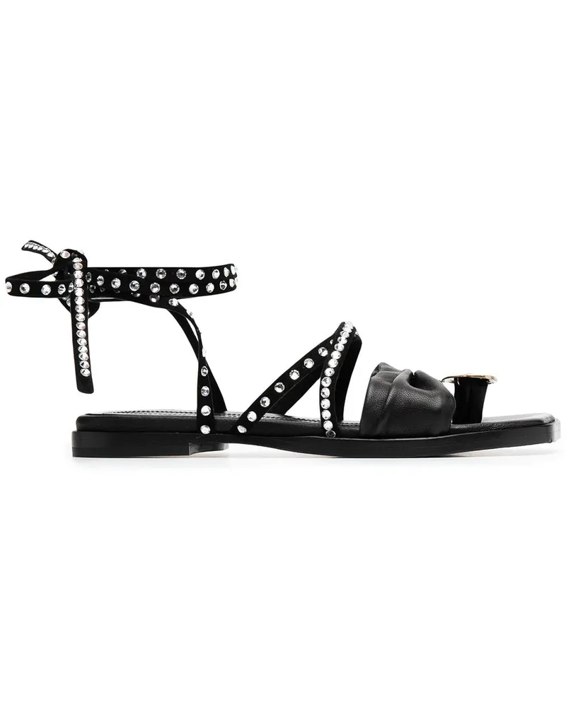 ELLERY Lepore' Sandalen mit Nieten Schwarz