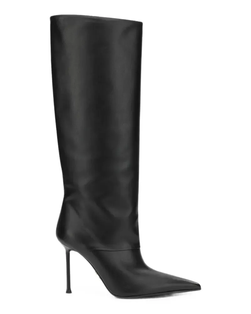 Sergio Levantesi Spitze Paprika Stiefel - Schwarz Schwarz